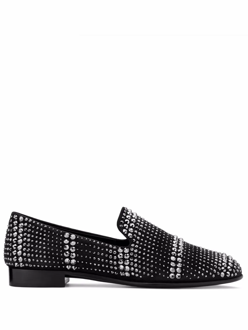 

Giuseppe Zanotti Anton crystal-embellished loafers - Black