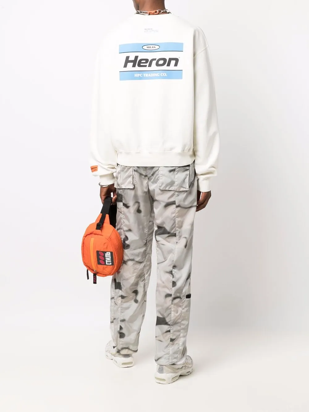 фото Heron preston толстовка с логотипом