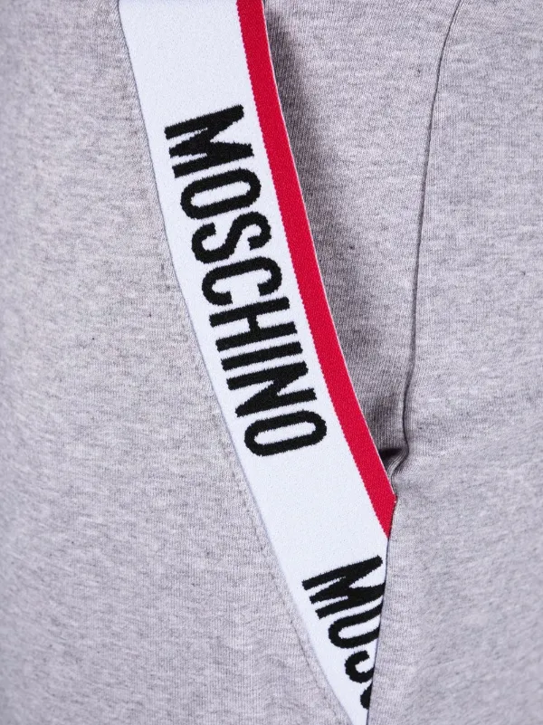 moschino logo tape jogging bottoms