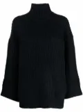 A.P.C. roll-neck knit jumper - Black