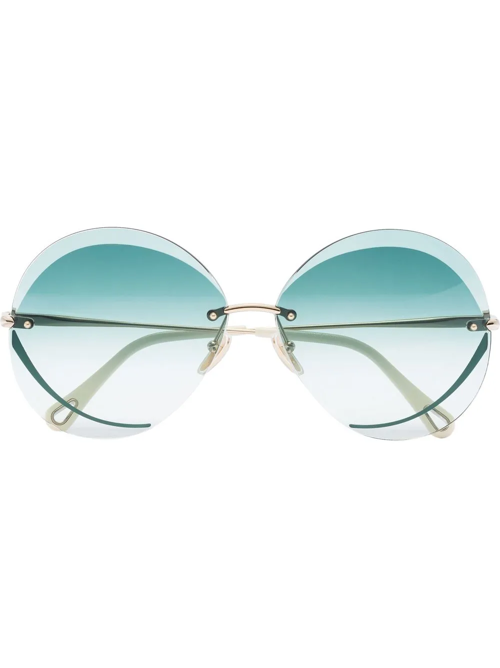 

Chloé Eyewear lentes de sol Tayla - Verde