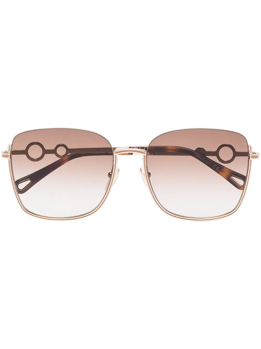 

Chloé Eyewear Sofya square-frame sunglasses - Brown