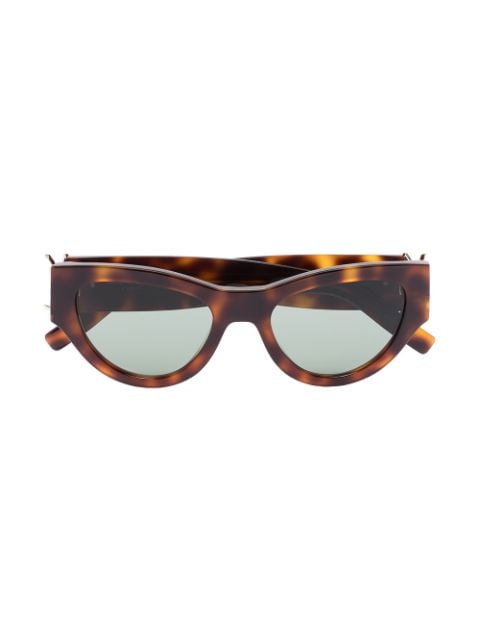 Saint Laurent Eyewear SLM94 tortoise-shell cat-eye frame sunglasses