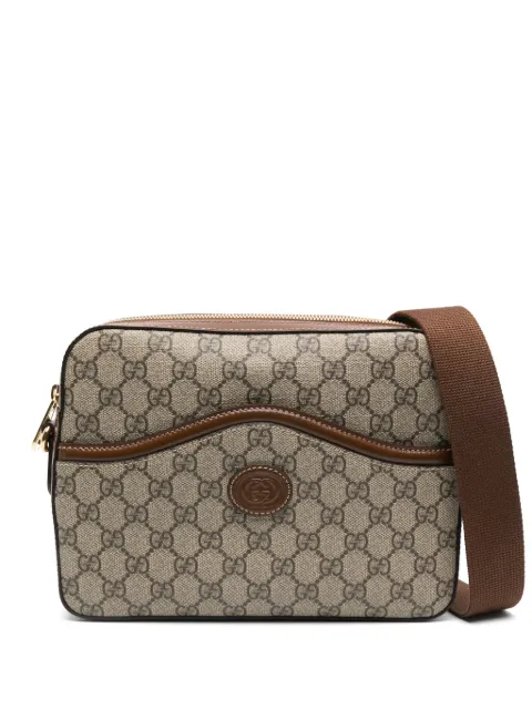 Gucci GG-canvas messenger bag