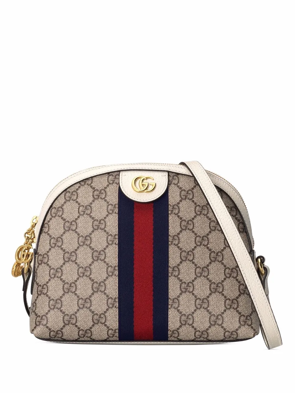 

Gucci GG-canvas logo-plaque shoulder bag - Neutrals