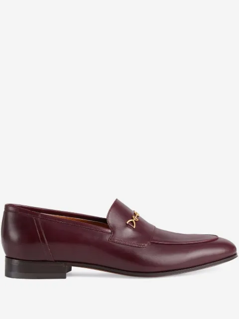 Gucci Interlocking-G Horsebit-detail loafers