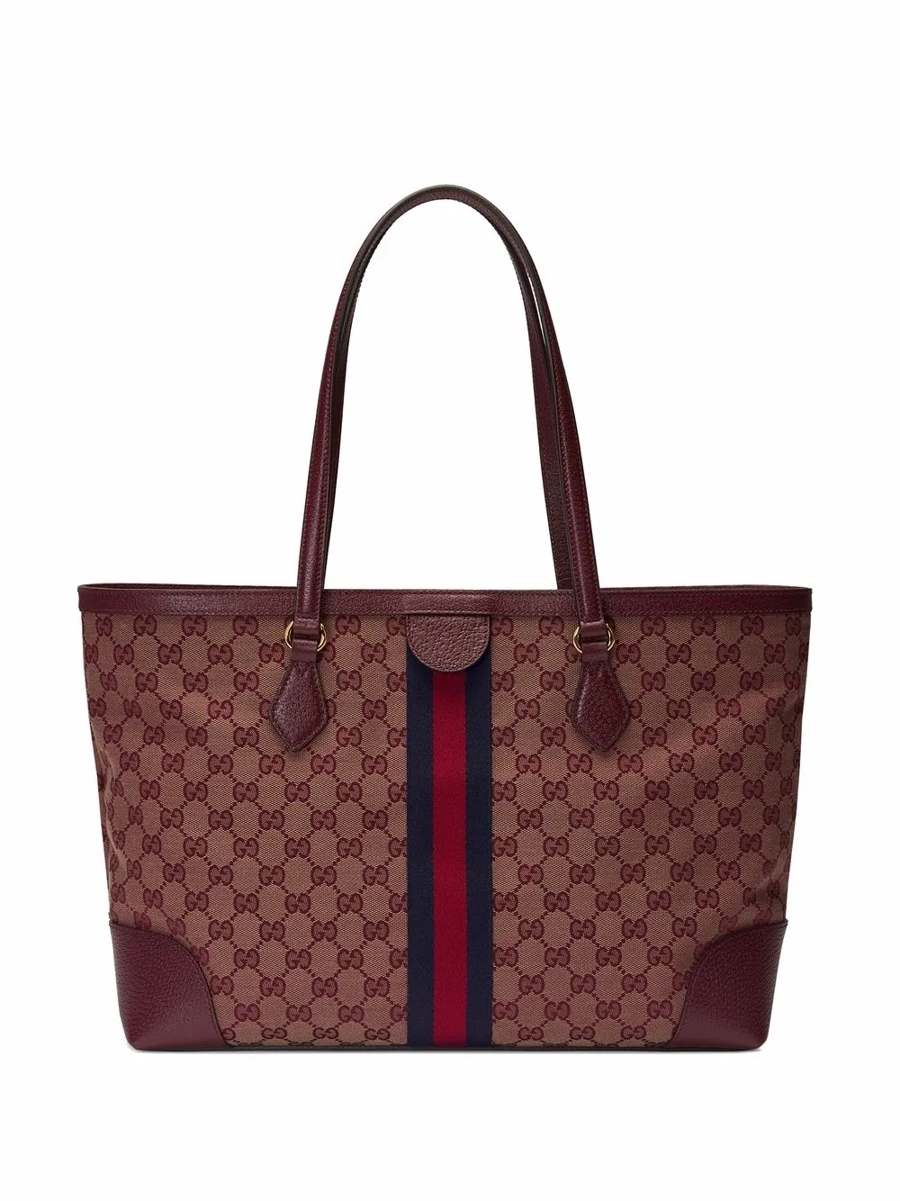 фото Gucci сумка-тоут с логотипом gg