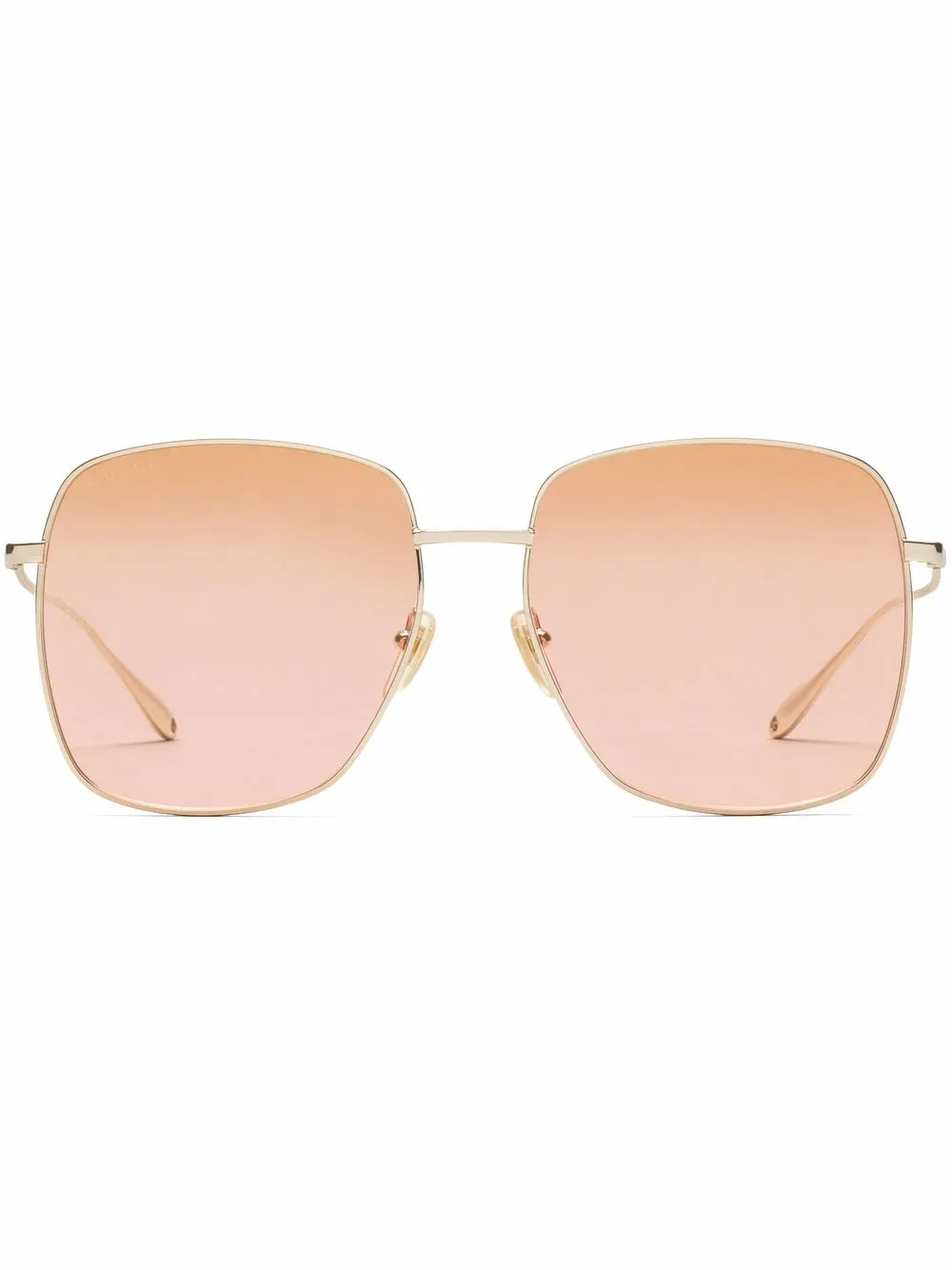 фото Gucci eyewear солнцезащитные очки в квадратной оправе