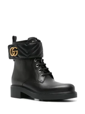 Gucci combat boots online