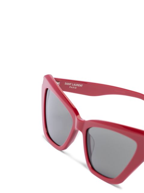 saint laurent glasses red