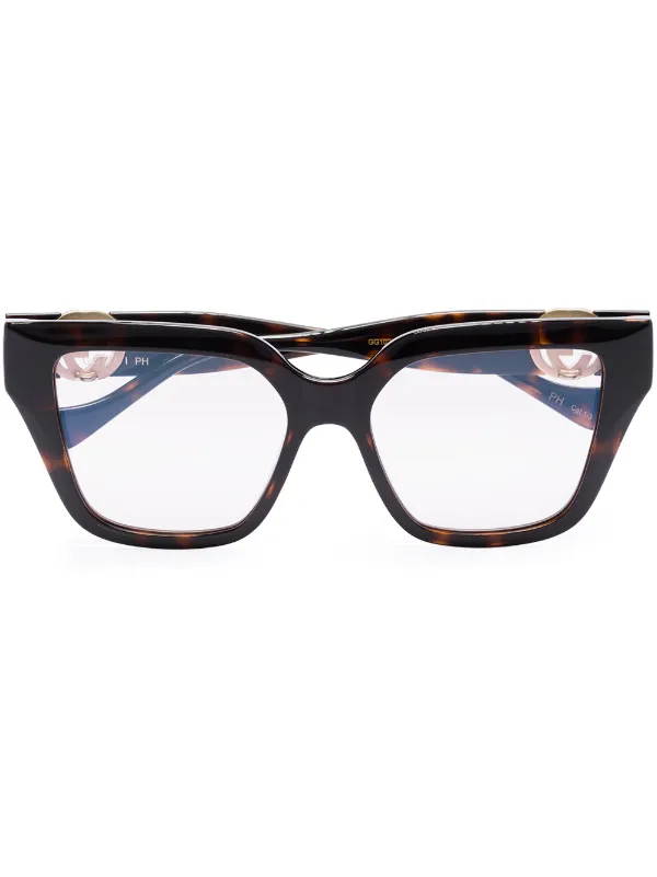 Gucci Eyewear Occhiali Da Sole Squadrati GG - Farfetch