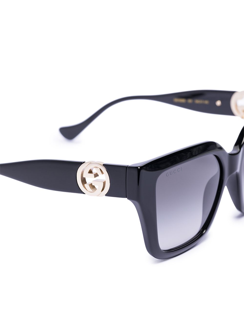 фото Gucci eyewear солнцезащитные очки с логотипом interlocking g