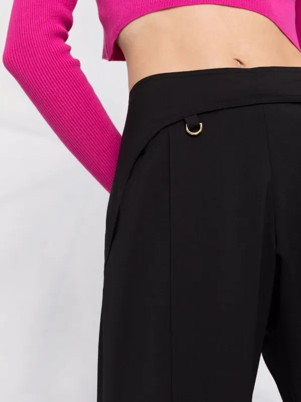 Jacquemus Le Draio straight-leg Trousers | Black | FARFETCH