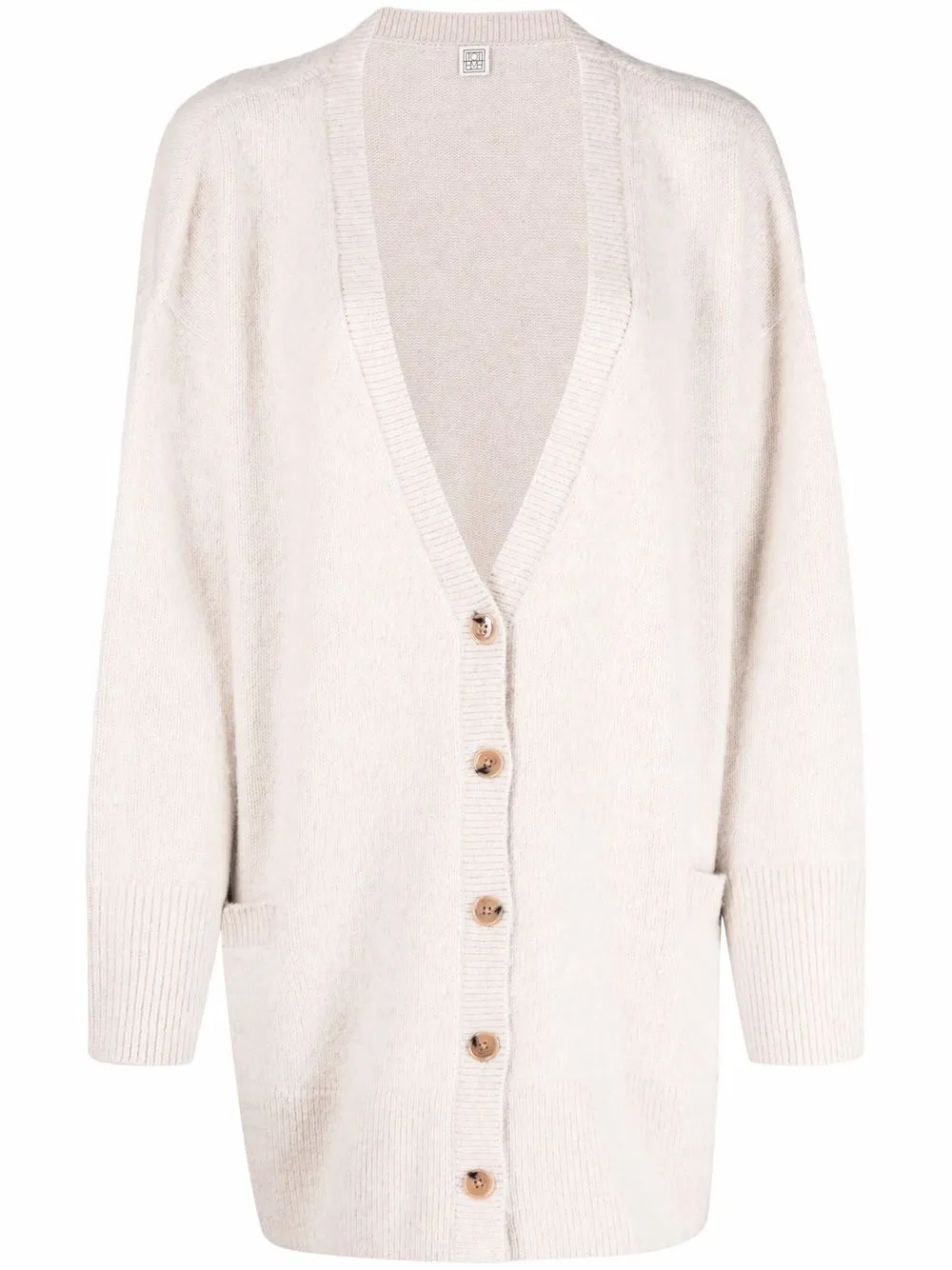 

TOTEME V-neck cardigan - Neutrals