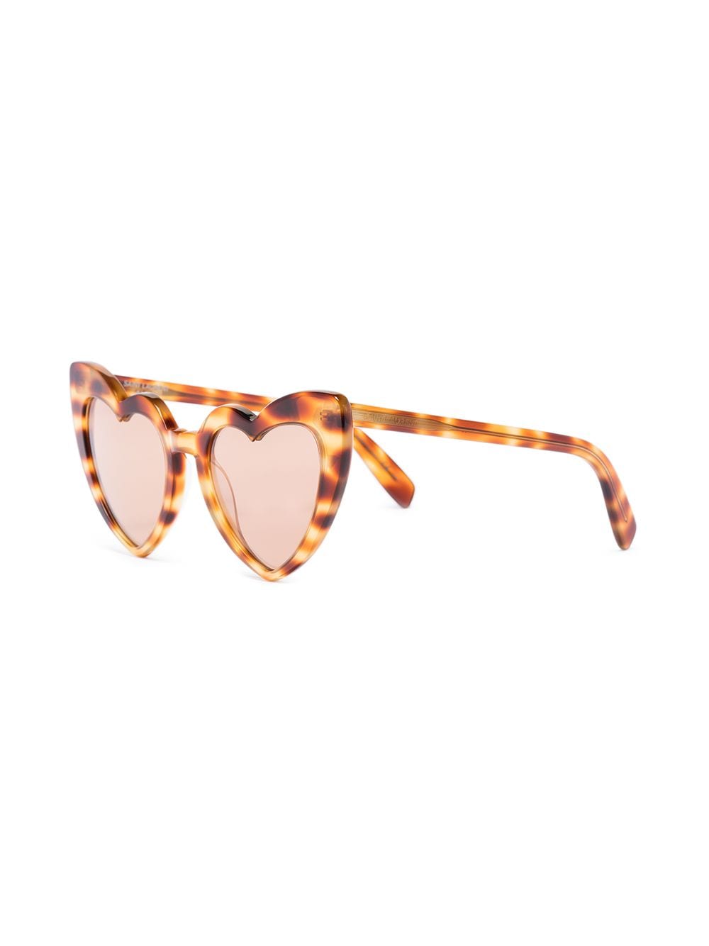 Saint Laurent Eyewear New Wave Loulou zonnebril met schildpadschild design - Bruin