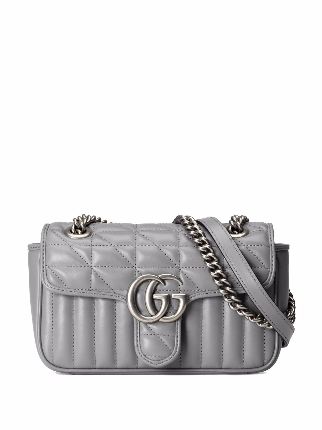 Gucci bag with hot sale silver hardware