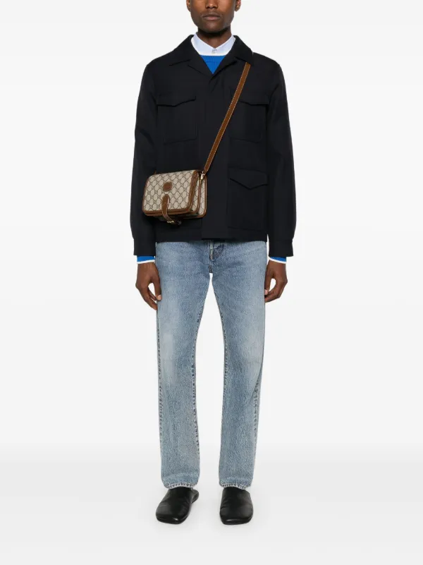Gucci GG-canvas Messenger Bag | Neutrals | FARFETCH