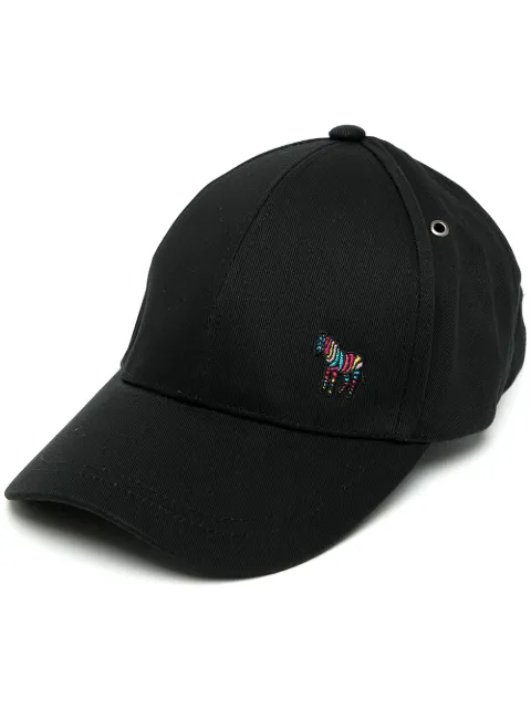 Paul Smith gorra con parche de cebra