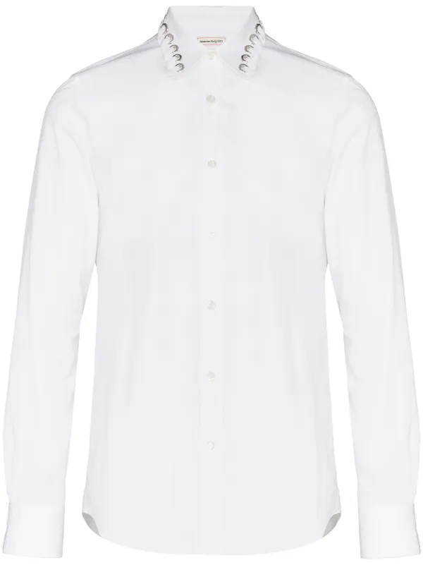 Alexander McQueen eyelet-embellished 