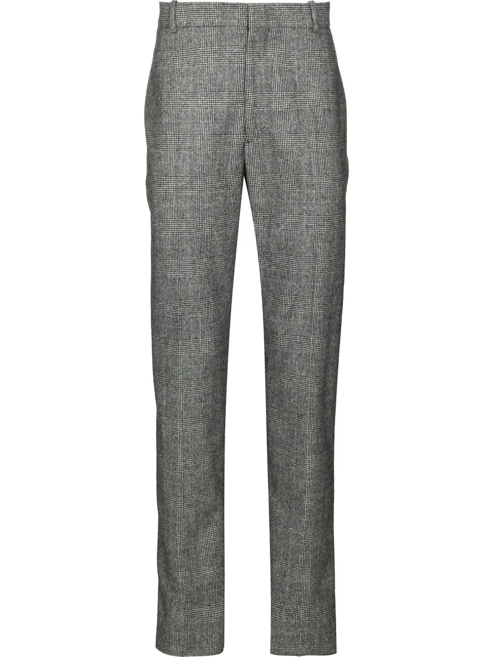 

Alexander McQueen pantalones con motivo pied de poule - Gris