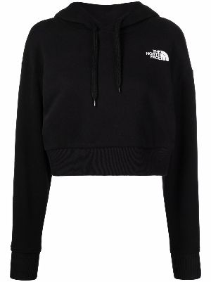 the north face donsjas crop 550 down moletom com capuz