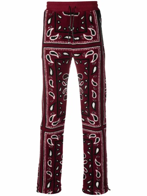 Pantalon de jogging à imprimé bandana - AMIRI - Modalova
