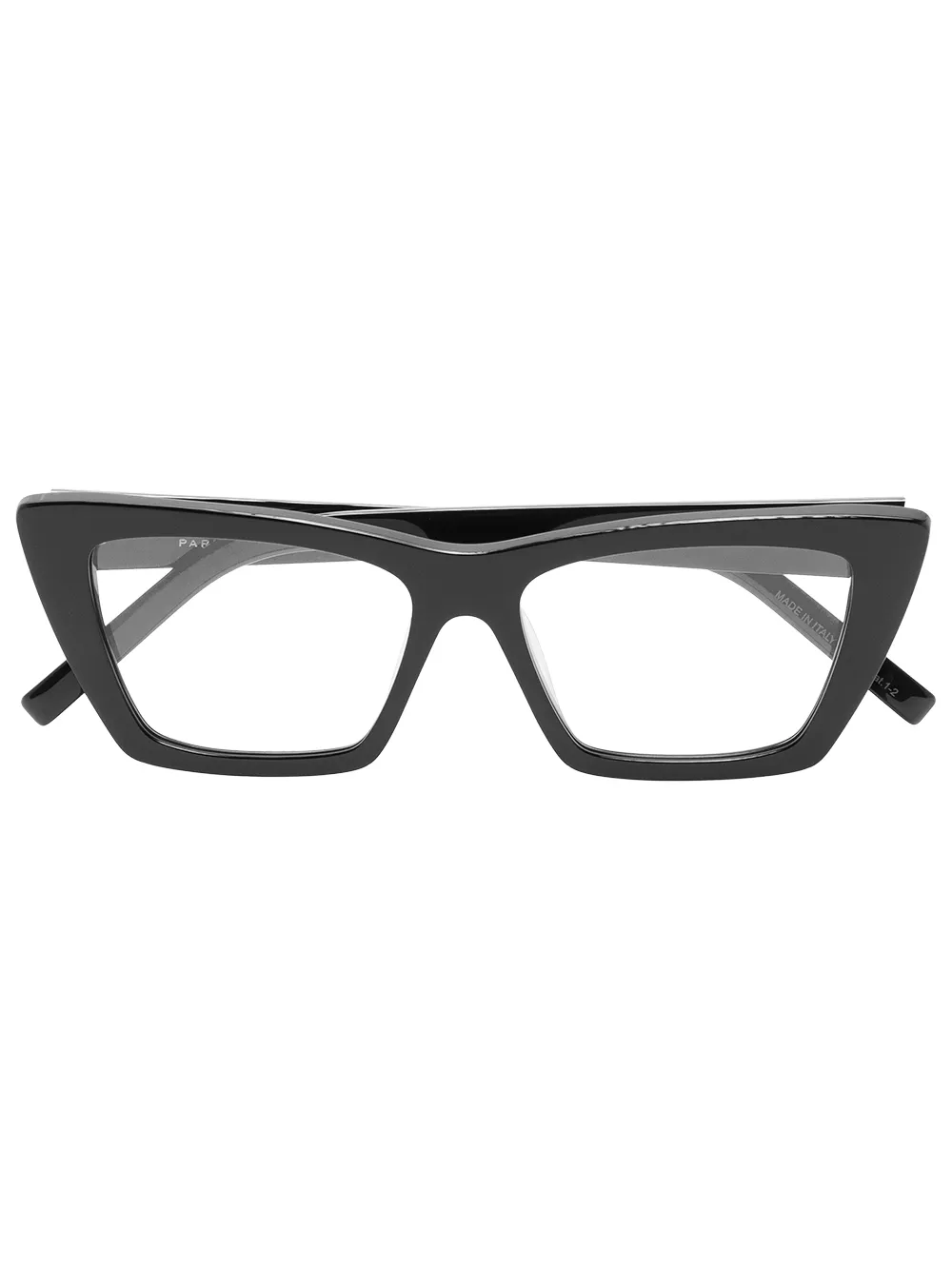 Saint Laurent Eyewear SL27 square-frame glasses | Black | Image 1