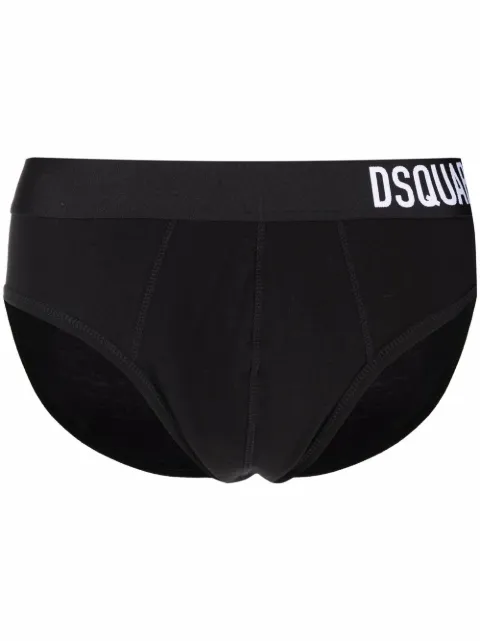 DSQUARED2 Cueca com logo no cós