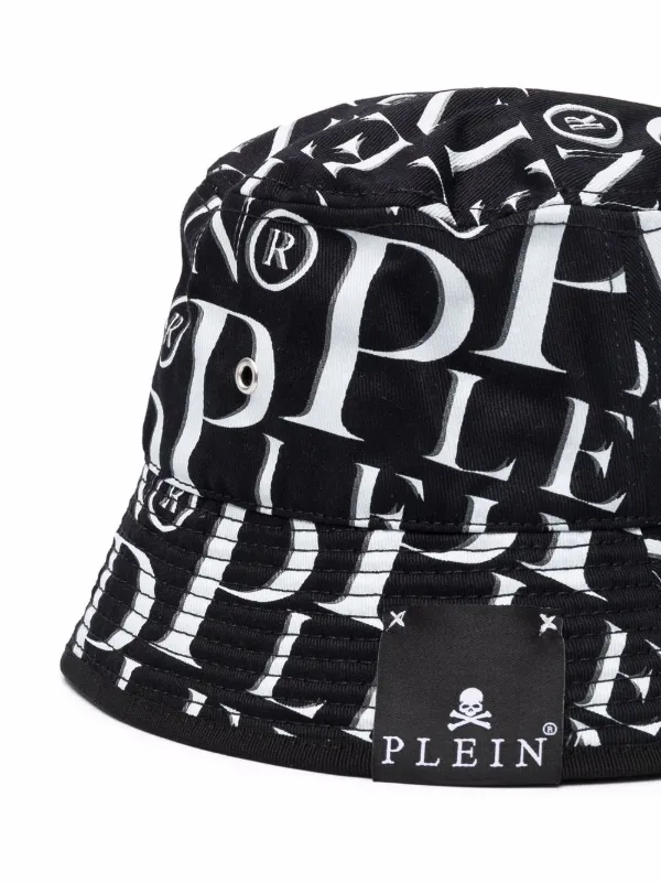 Philipp Plein All-over Logo Bucket Hat 