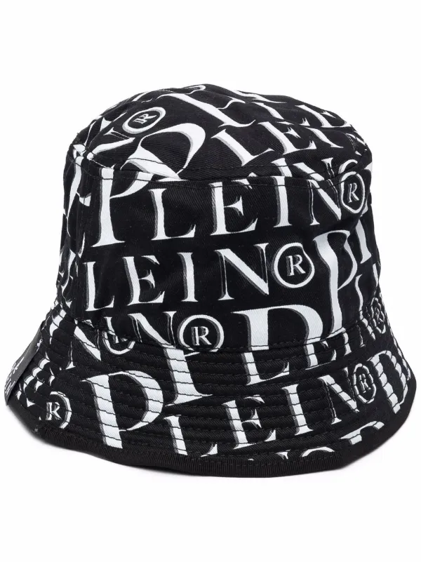 Philipp Plein All-over Logo Bucket Hat 