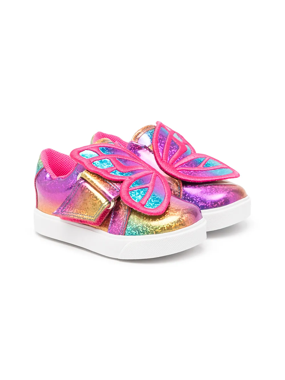 фото Sophia webster mini кроссовки с вышивкой