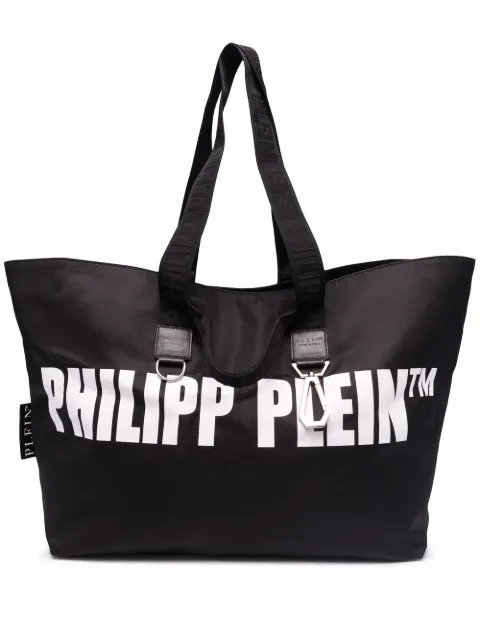 Philipp Plein tote con logo estampado
