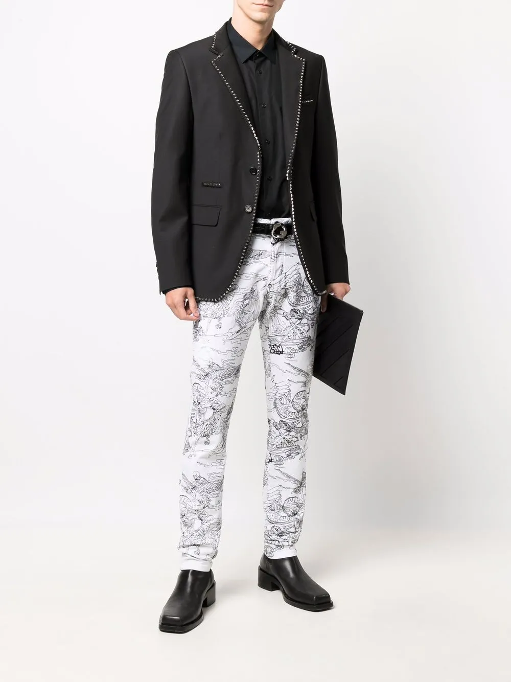 Philipp Plein Skinny jeans - Wit