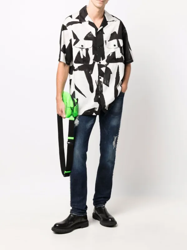 Philipp Plein ダメージ ストレートジーンズ 通販 - FARFETCH