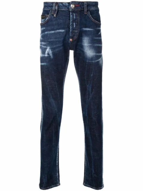 Philipp Plein jeans slim con tiro medio
