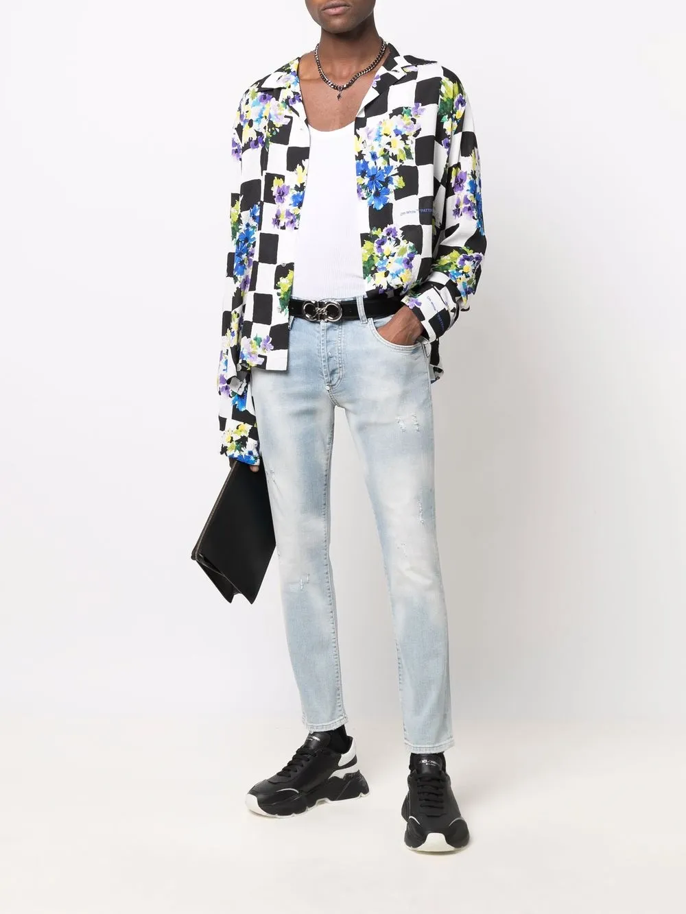 Philipp Plein Skinny jeans - Blauw