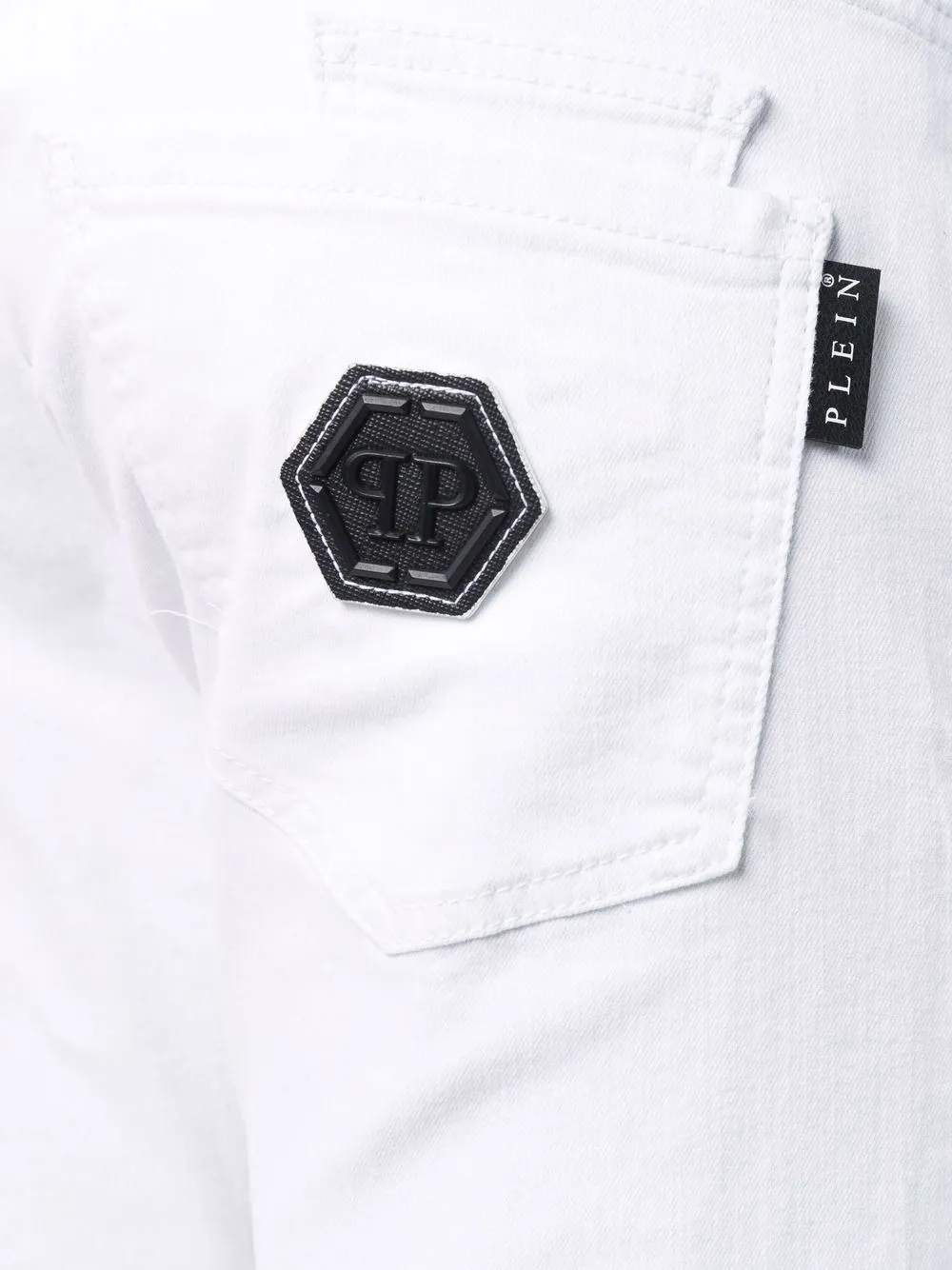 Philipp Plein Jeans dritti con vita media | Image 5