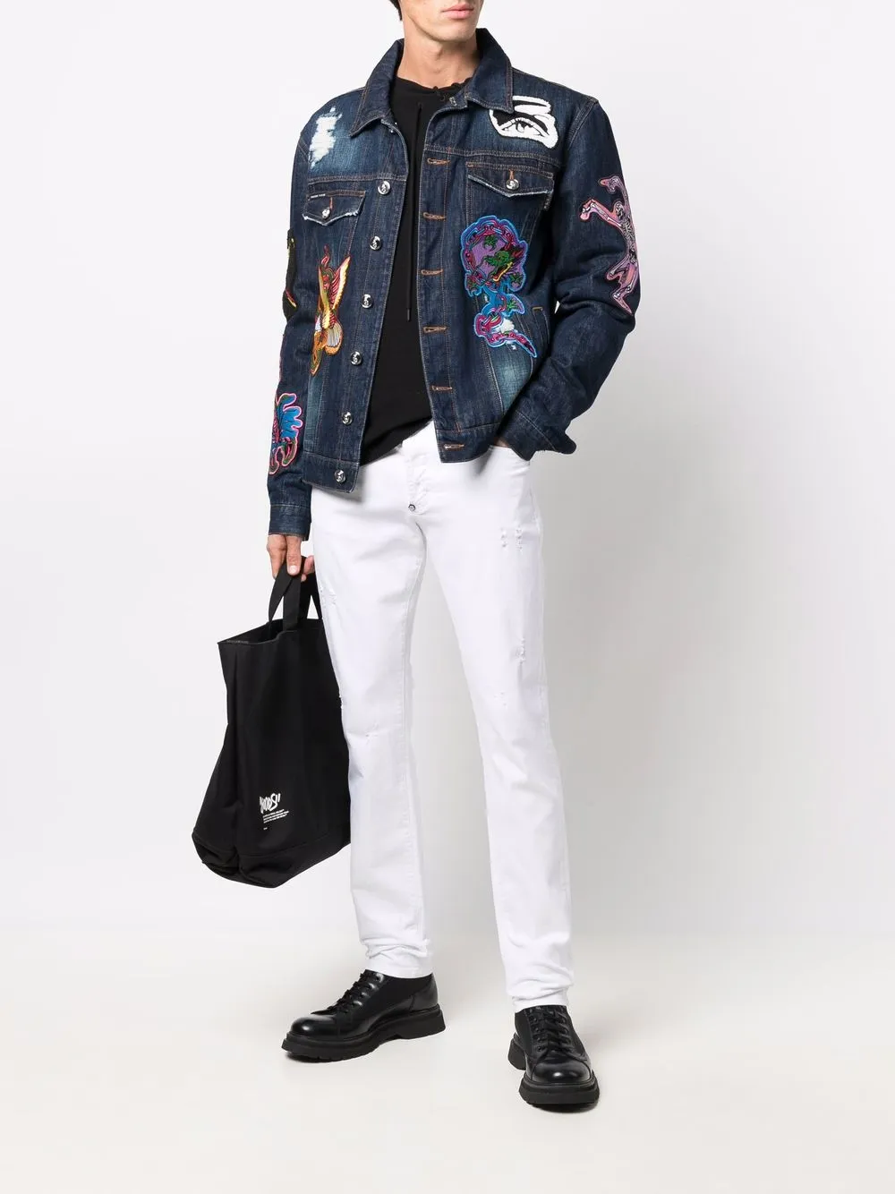 philippplein Philipp Plein Slim-fit jeans - Wit