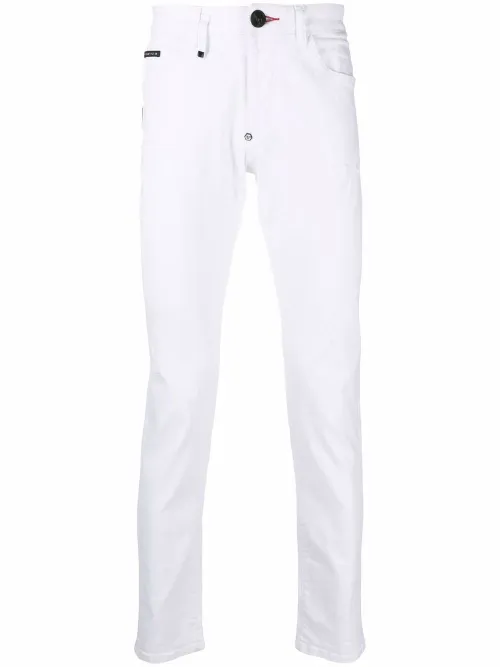 Jean slim à taille basse - Philipp Plein - Modalova