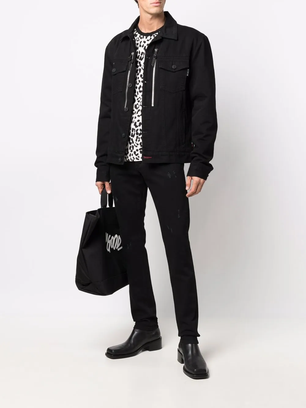 Philipp Plein Skinny jeans - Zwart