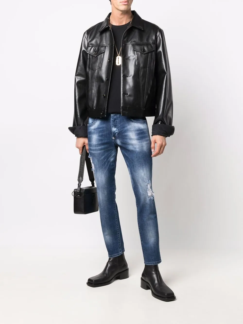 Philipp Plein Skinny jeans - Blauw