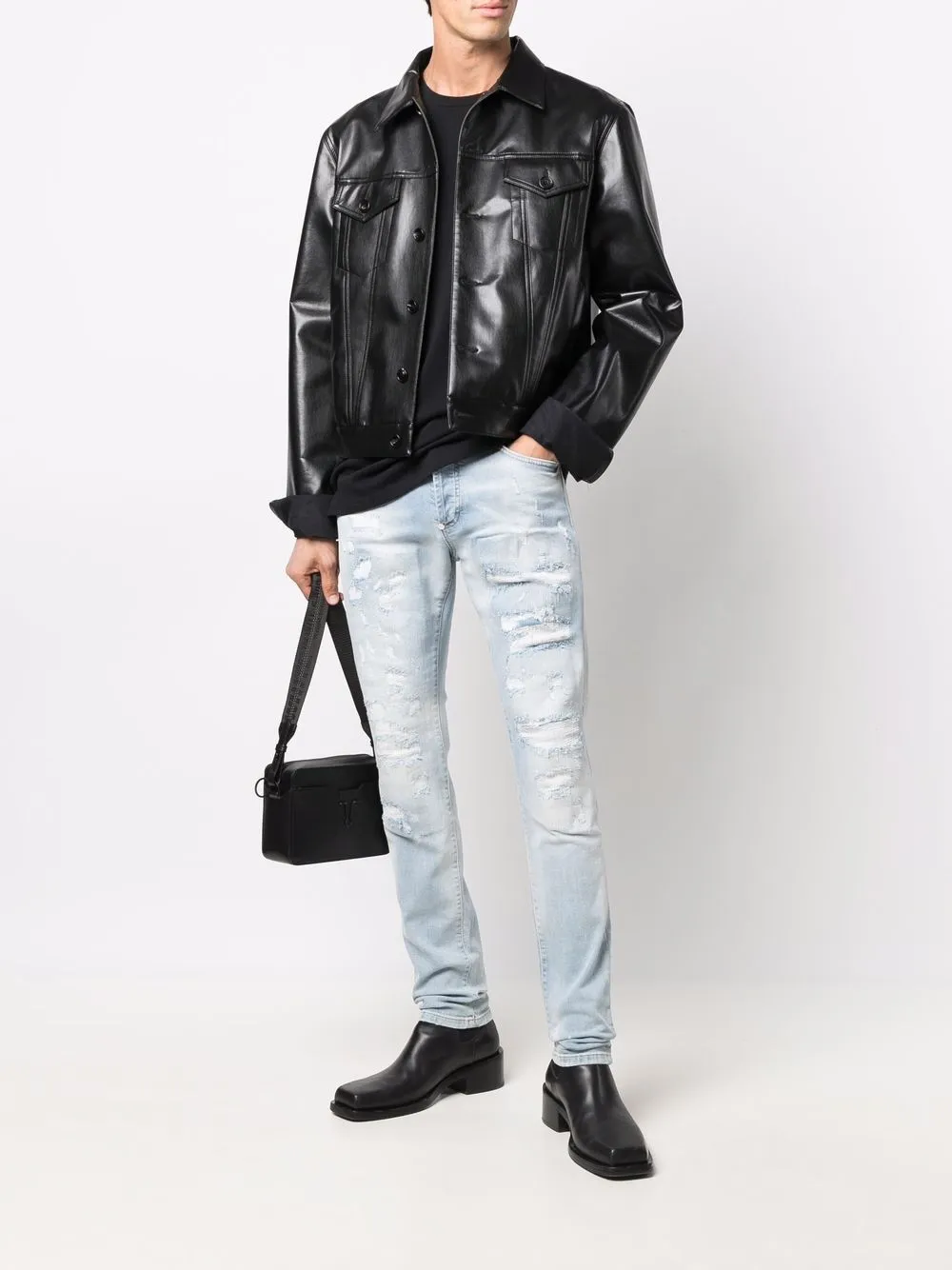 Philipp Plein Skinny jeans - Blauw