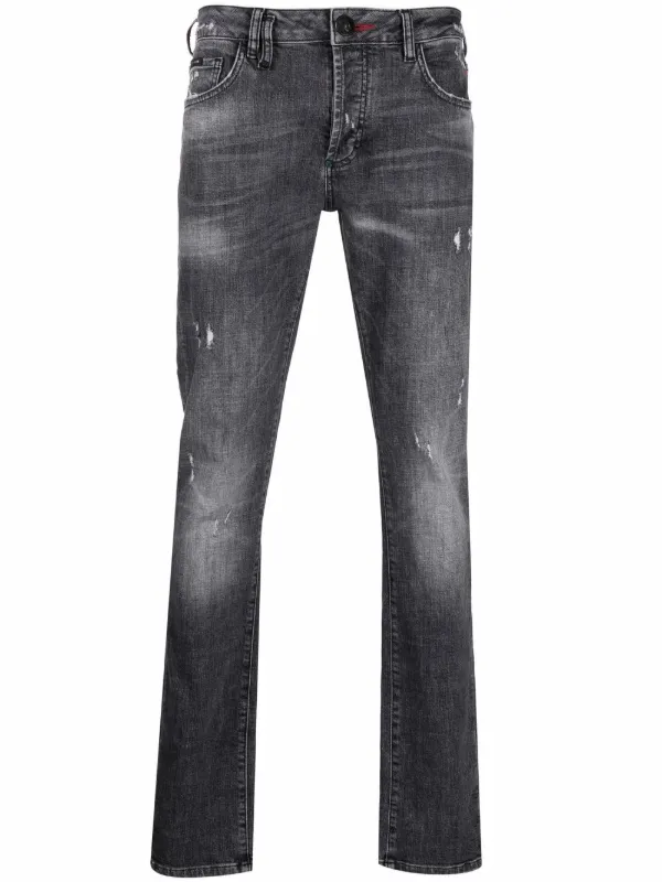 Philipp Plein Super Straight-cut mid 