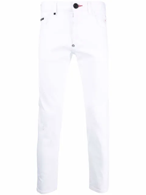 Philipp Plein skinny jeans con bolsillos