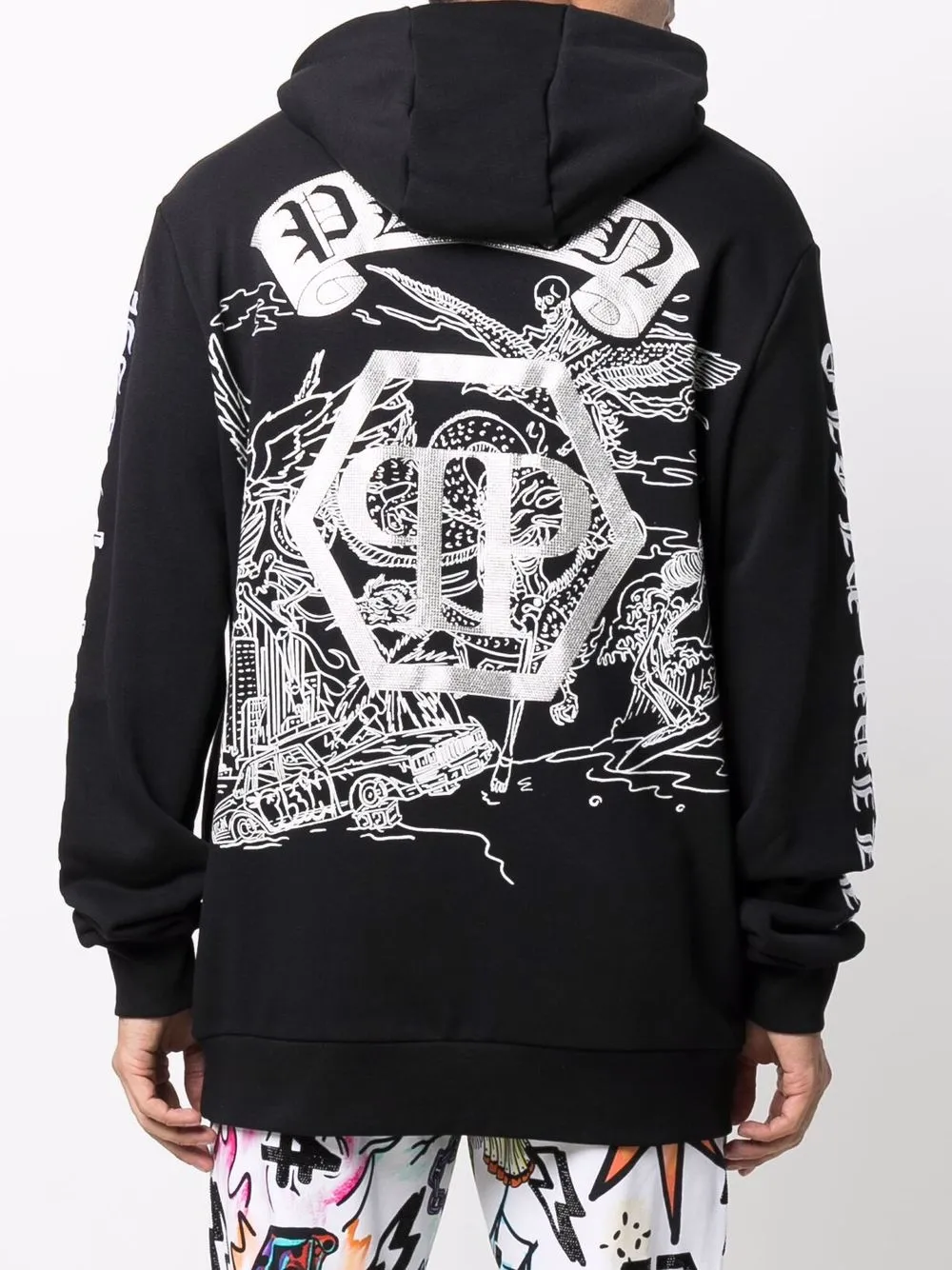 фото Philipp plein худи с вышивкой