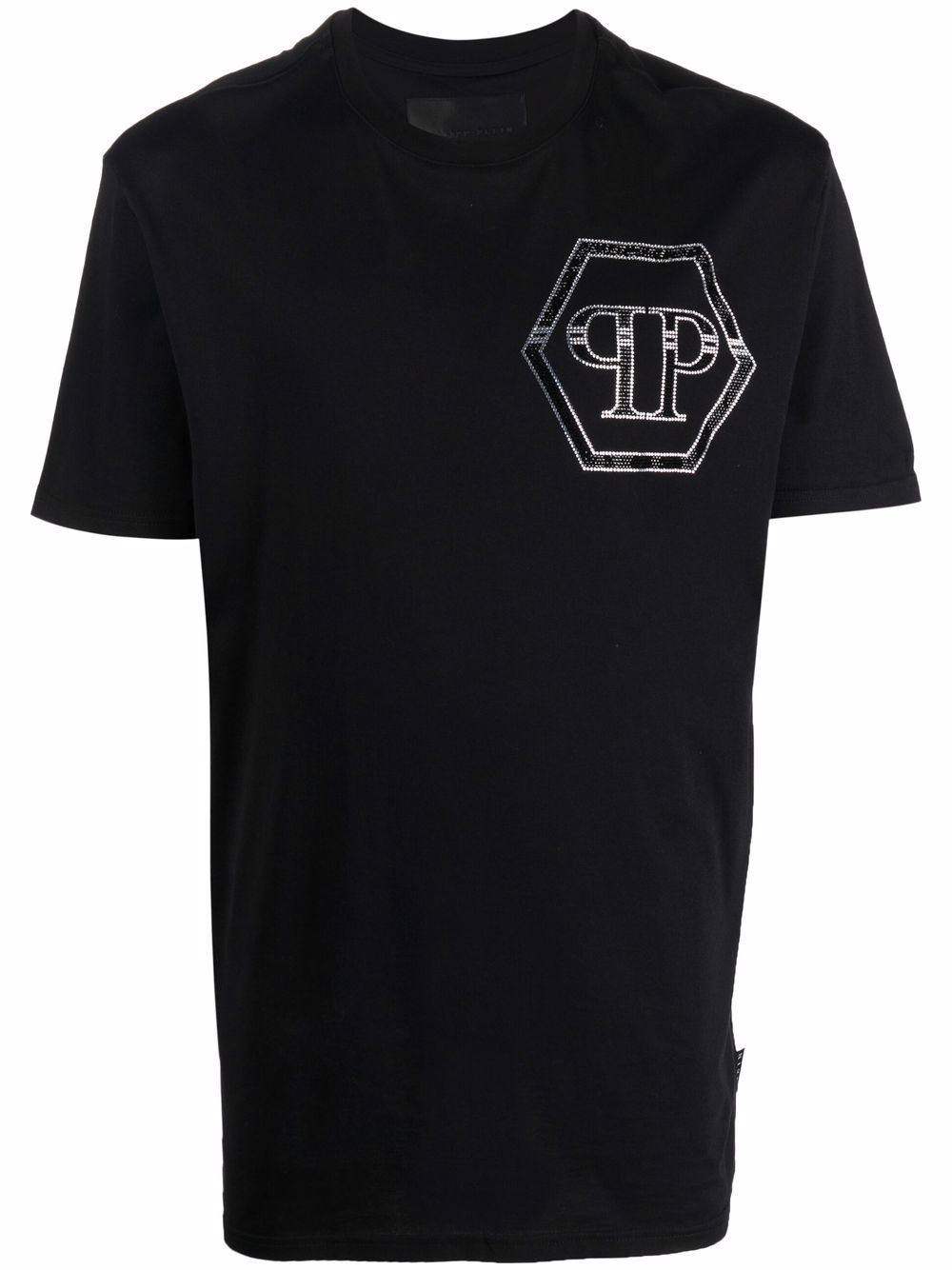 Philipp Plein Crystal Logo T-shirt - Farfetch