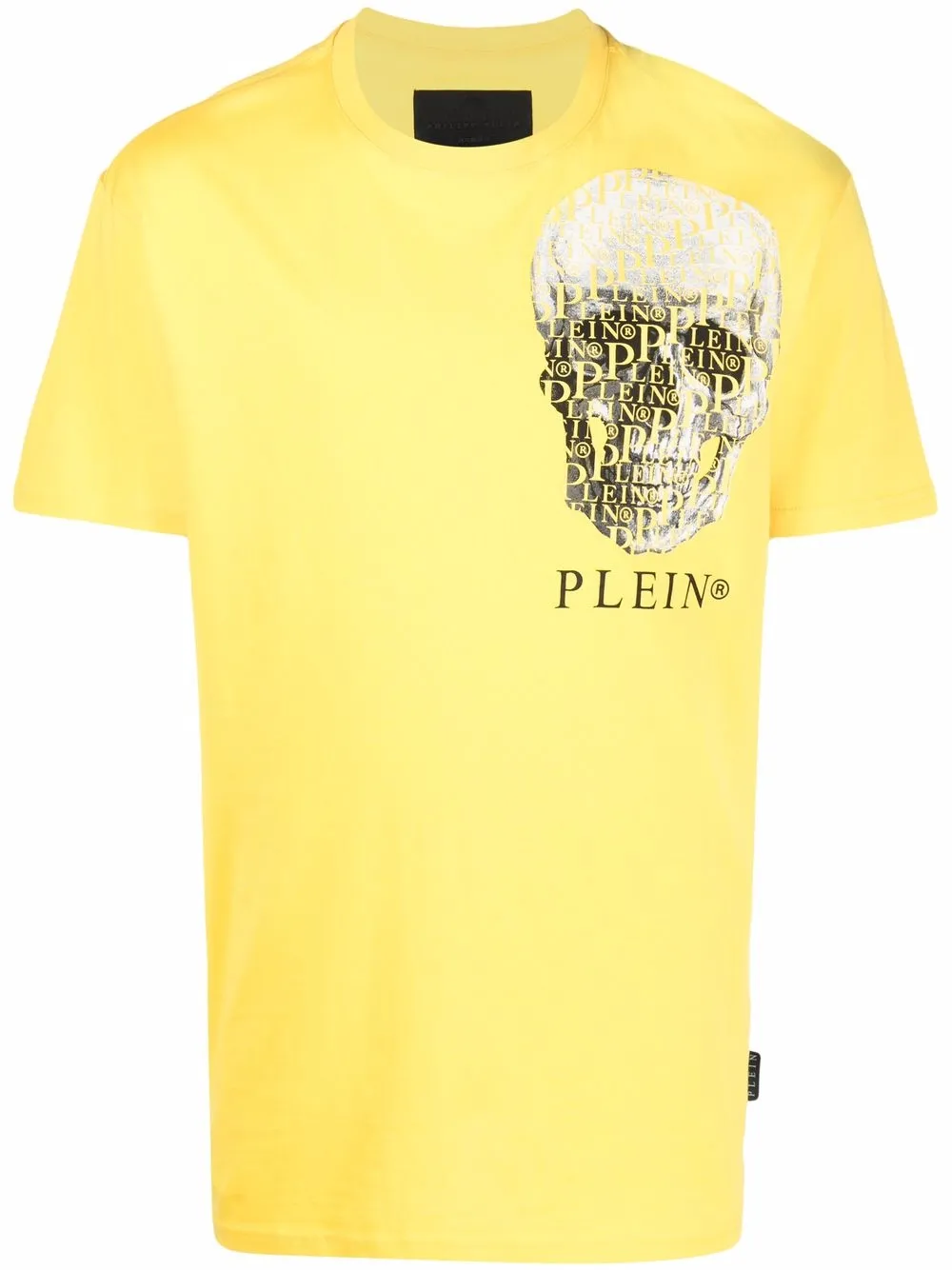 

Philipp Plein playera con motivo Skull - Amarillo