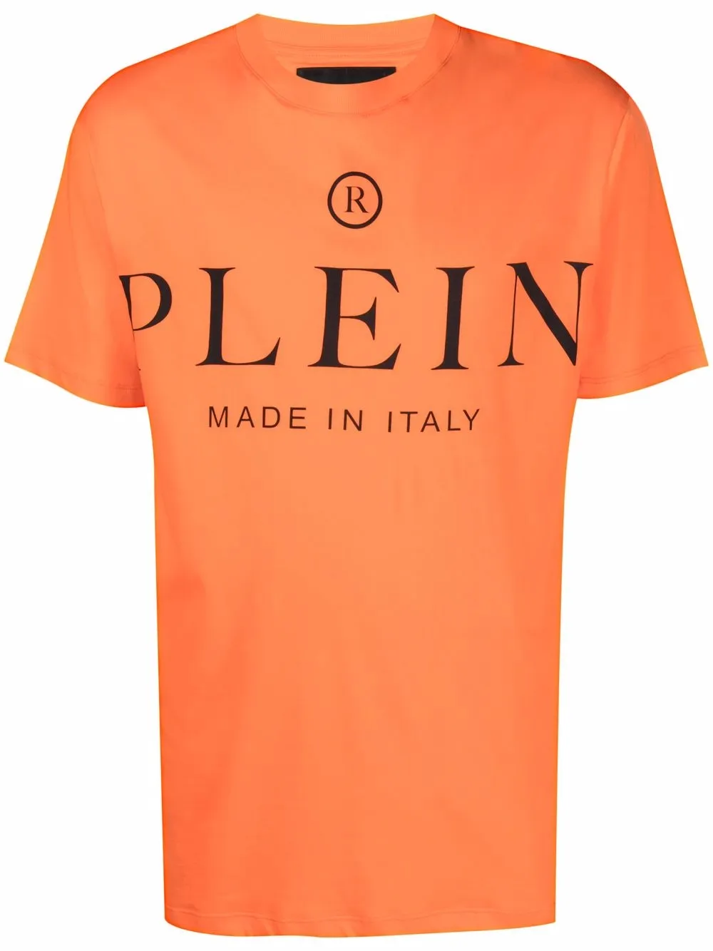 

Philipp Plein playera con logo estampado - Naranja