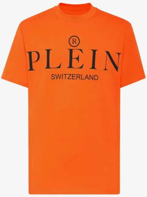 Philipp Plein camiseta con logo estampado