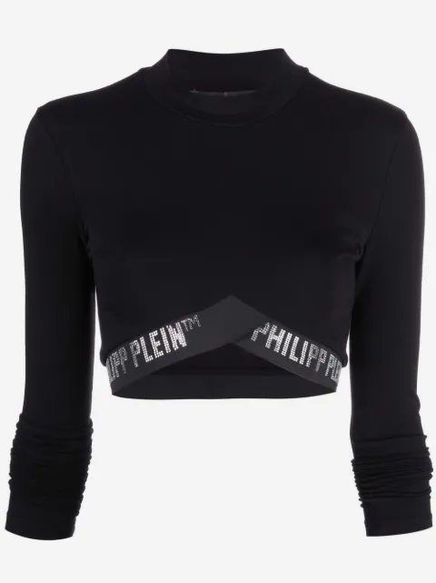 Philipp Plein top con logo